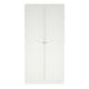 image 2 of Brande Wardrobe with 2 Frame Doors in White