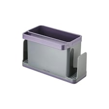 CALITEK Sink Caddy Washing Up Organiser with Removable Drip Tray Purple