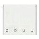 image 6 of 210cm White Square Eyelet Edge Roller Blind