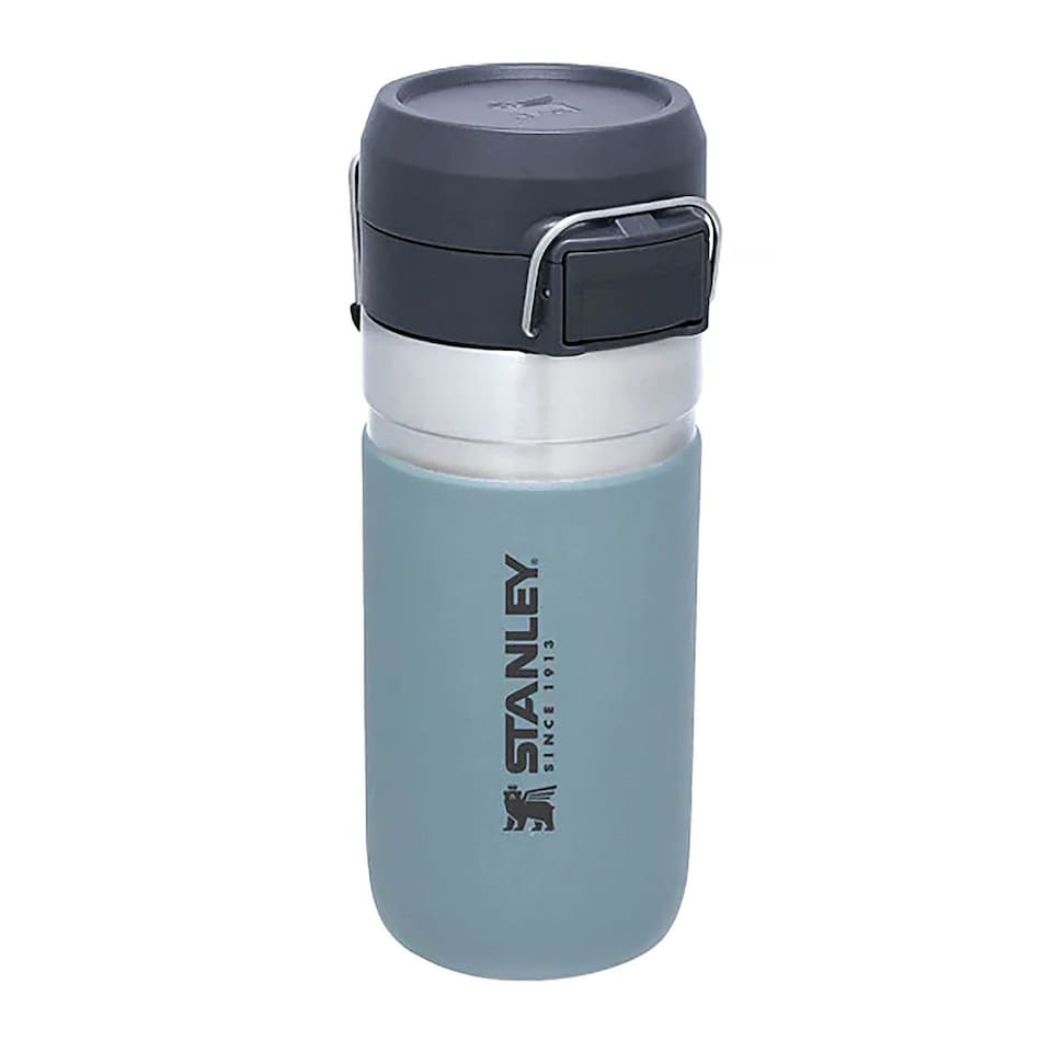 image 1 of Quick Flip Water Bottle 0.47L | Grey | Grey | Not provided