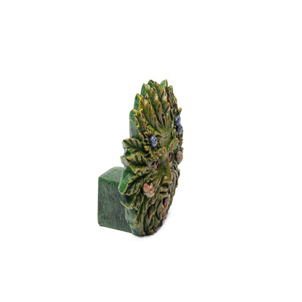 image 1 of Green Man Plant Pot Feet - Set of 3 - L5.5 x W8.5 x H8.5 cm Green