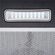 image 2 of SIA CGH80BL 80cm Curved Glass Chimney Cooker Hood Extractor Fan In Black