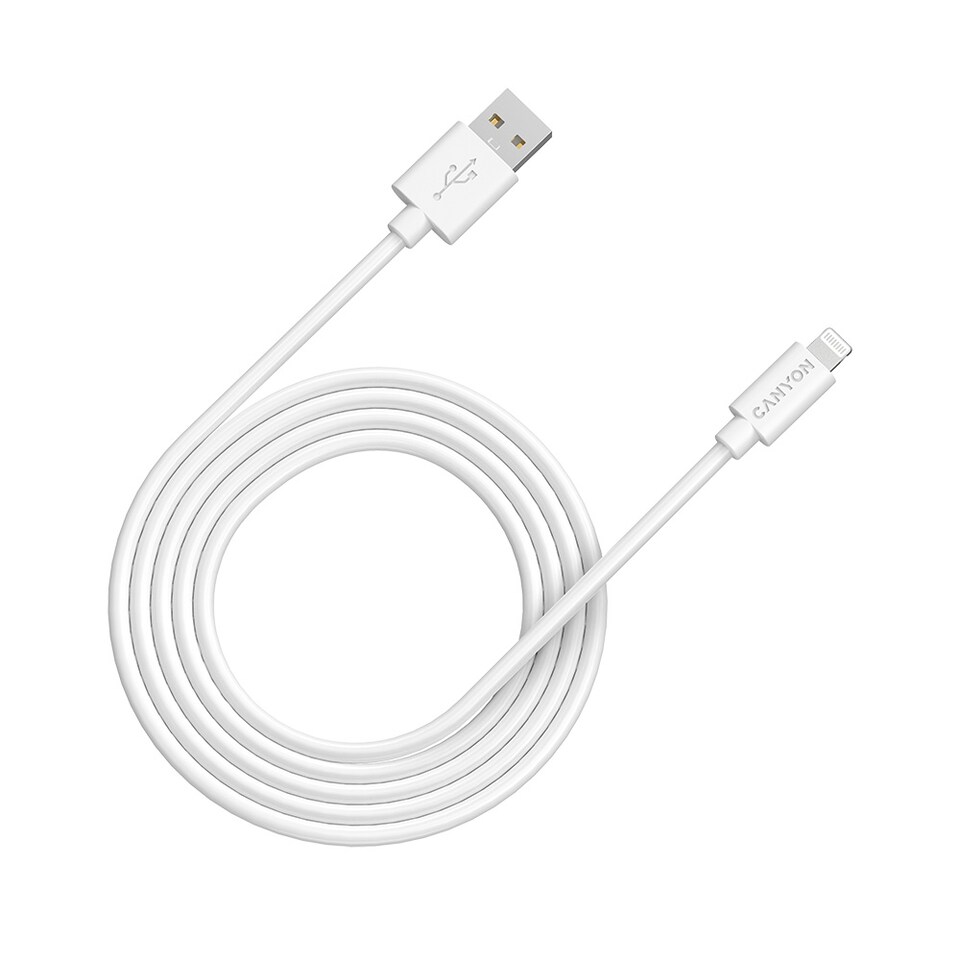 image 1 of Canyon MFI Lightning Cable 2m White