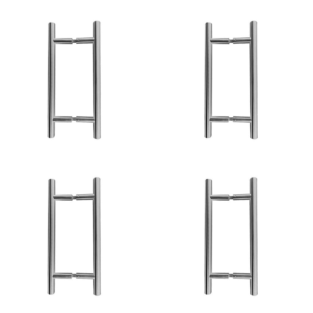 4 PACK Premium Satin Stainless Steel 32mm Pull Handle for B2B Fixing - 1200x32x1000mm - Door Handle