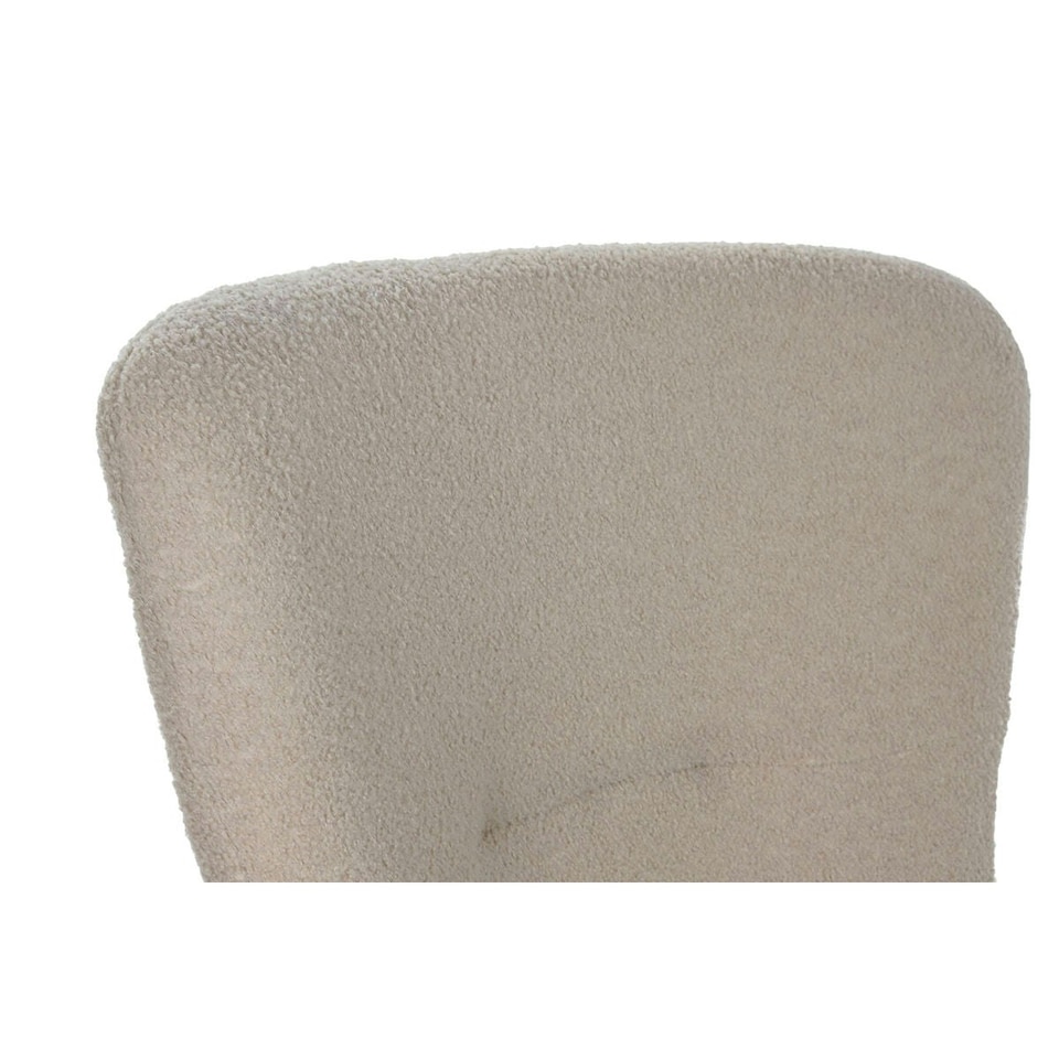 image 1 of Rocking Chair Home ESPRIT White Polyester Metal 74 X 90 X 95 cm White