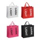 image 2 of Interiors by Premier Red 2-Section Laundry Bag With Handles, Dual-Compartment Design For Easy Sorting, Lightweight And Foldable Red