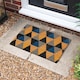 image 5 of Nicola Spring Coir Door Mat - 60 x 40cm - Geometric