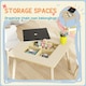 image 5 of AIYAPLAY 3-Piece Toddler Table and Chairs Set for Nursery, Playroom 