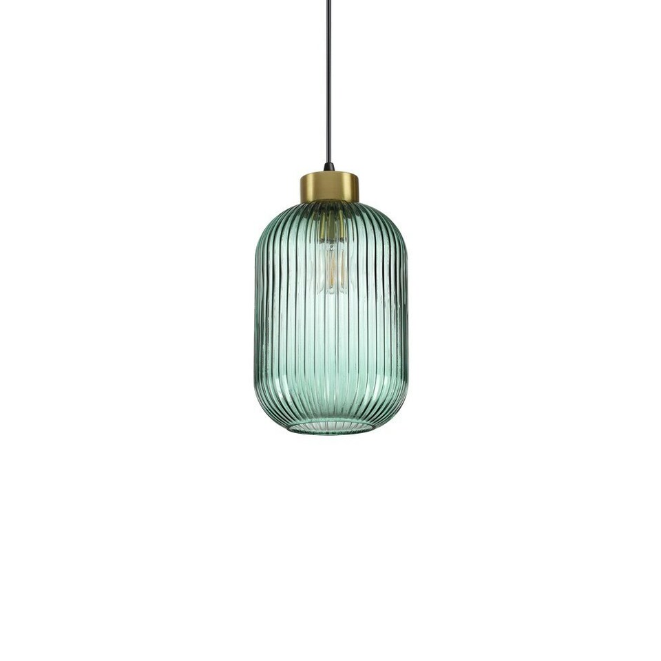 image 1 of Mint-1 Indoor Glass DomeCeiling Pendant Lamp 1 Light Green, E27