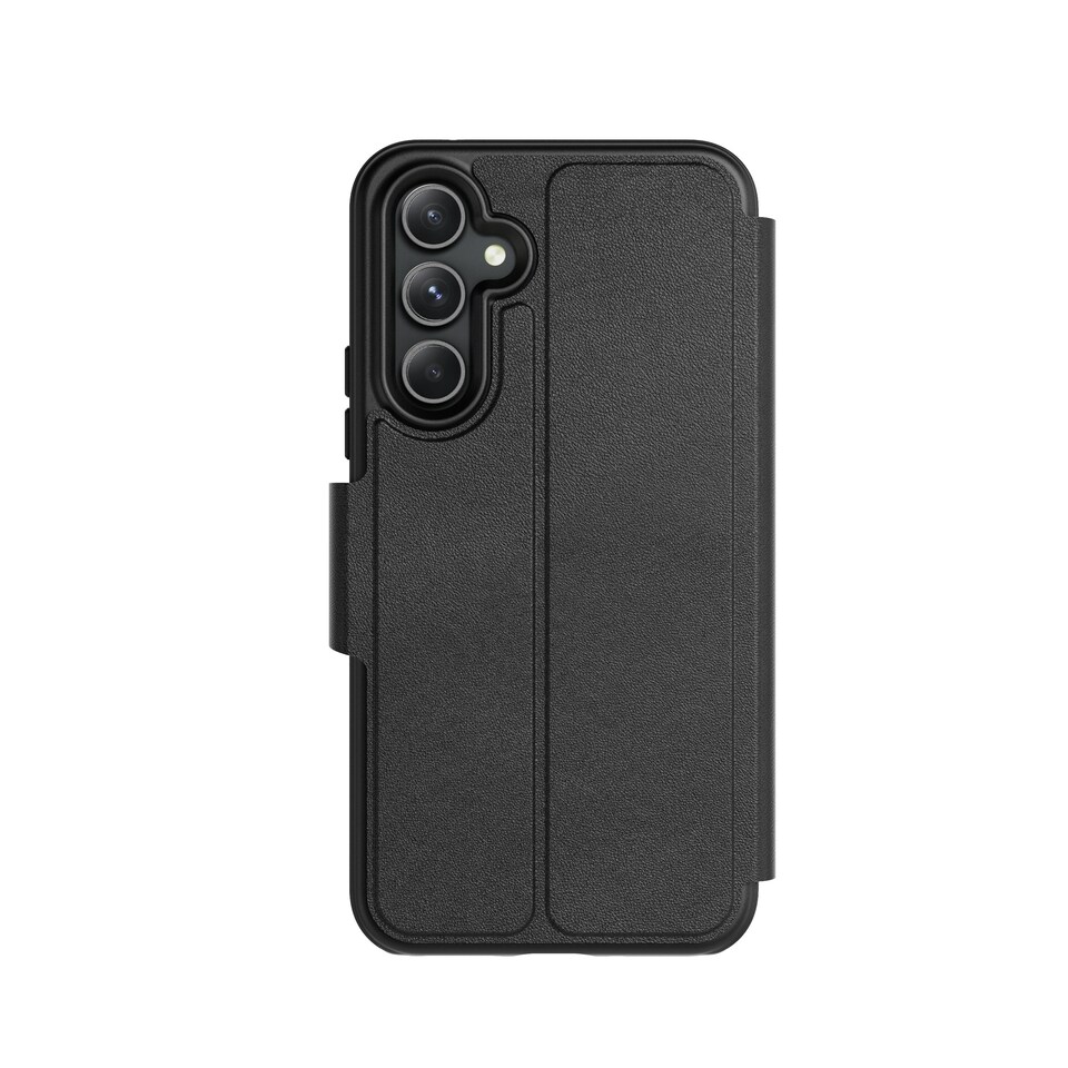 image 1 of Tech21 EvoLite Wallet Case for Samsung A54 5G Black Black