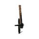 image 2 of Stubbs Retro Saddle Rack - Brown/Black - One Size
