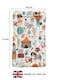 image 3 of Babybase Padded Changing Mat 74 x 46cm Funky Circus | White