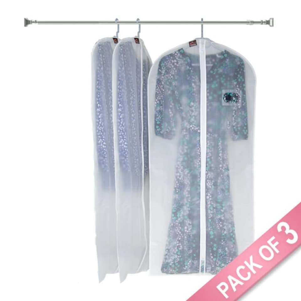 image 1 of 3 x Caraselle Peva Dress Cover Soft Touch Fabric (Approx. 128 x 60cms) Clear