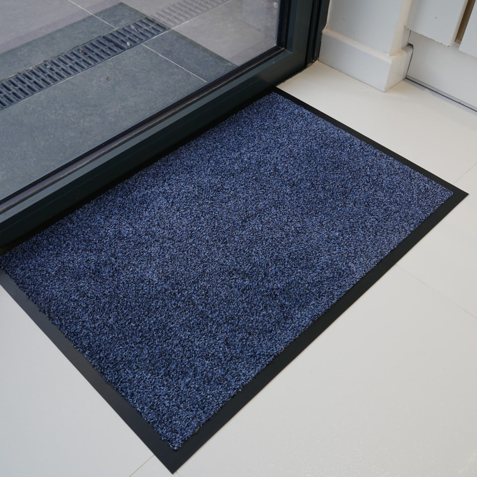 image 1 of Non Slip Absorbent Dirt Trapper Rubber Edged Door Mats