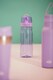 image 3 of Interiors by Premier Purple 750ml Sports Bottle,  BPA-Free Plastic Sports Bottle, Push Button Lid Water Bottle, Travel Bottle