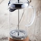 image 2 of Judge 8 Cup Glass Cafetiere with Stainless Steel Plunger 1 Litre