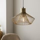 image 2 of Kimberley Single Pendant Ceiling Lamp, Gold Paint Finish