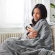 image 2 of Cosi Home Heated Blanket - Grey