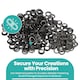 image 2 of 16mm Eyelets with Washers Durable Iron Grommets for DIY Project-50pcs