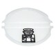 image 1 of Red Gorilla Translucent Tub Cover - Clear - L
