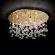 image 1 of Moonlight  15 Light Extra Large Semi Flush Ceiling Pendant Gold, G9
