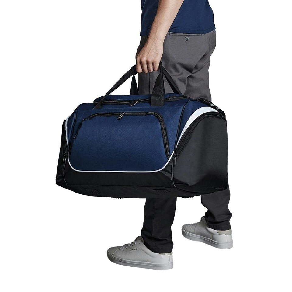 image 1 of Quadra Pro Team Holdall / Duffle Bag (55 Litres) - French Navy/Black/White - One Size