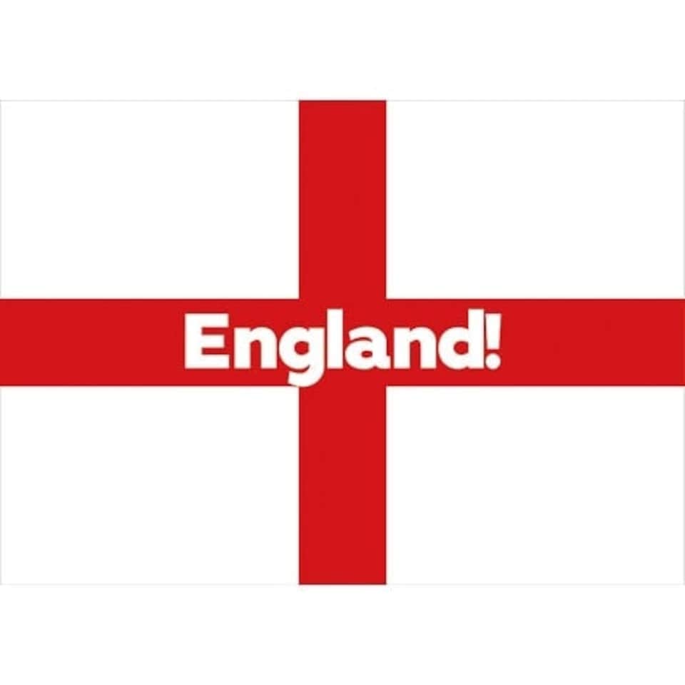 A2 England Party Sign Decoration 59cm x 42cm