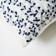 image 3 of BHS 100% Cotton Cushion with Embroidered Design, Navy