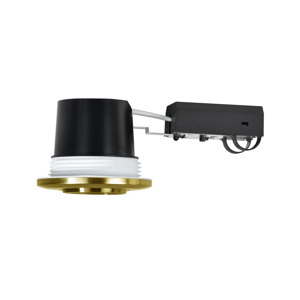 image 1 of Nordlux Umberto Indoor Downlight Brass Aluminium GU10 Adjustable Head - Mains Powered, IP44 | Gold | Brass