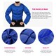 image 2 of Blue Muscle Chest Blue | XL