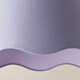 image 6 of ValueLights Mabel Large Lilac Scallop Edge Linen Lamp Shade | Purple