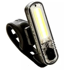 Sport Direct 100 Lumens USB Rechargeable 10 COB LED's Bike Front Light