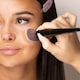 image 3 of Brushworks No. 9 Angled Flat Top Foundation Buffing Brush