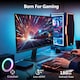 image 5 of Z-EDGE UG27F 27 inches 180Hz IPS FHD 1080P LED Gaming Monitor, HDMI(2.0)x1 and DP(1.4)x1 Support HDR FreeSync 1MS Response Time | Black | 1