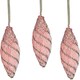 image 4 of 15cm Nut Shape Bauble - Baby Pink