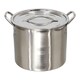 image 1 of Buckingham Stainless Steel Stock Pot / Ham Pan with Lid 23 cm , 6 Litres