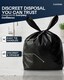 image 3 of Tanness Adult Nappy Bags Black 200 Pack