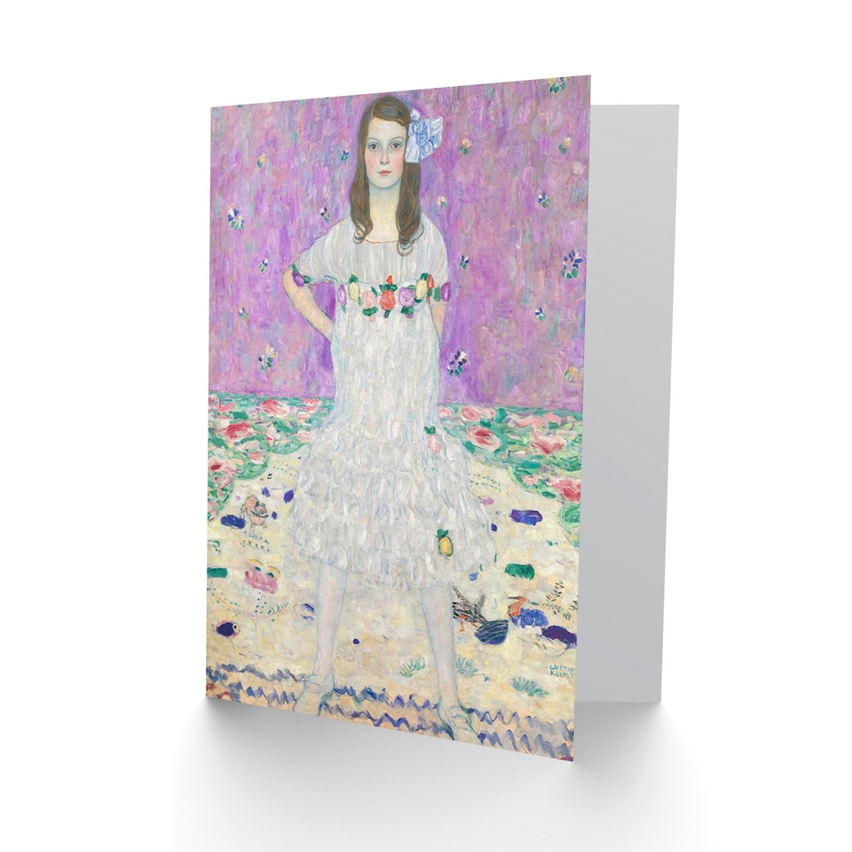 image 1 of Gustav Klimt Painting Mada Primavesi Art Card