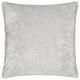 image 2 of Paoletti Lustre Velvet Cushion | Silver | Silver