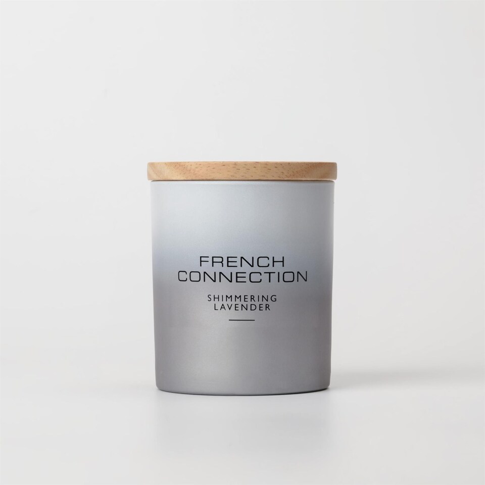 French Connection Metallic Collection Shimmering Lavender Candle 206g