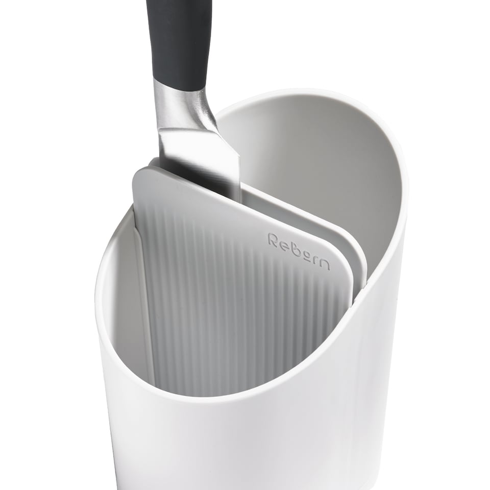 image 1 of ReBorn Recycled Cutlery Drainer | Cream | Stone