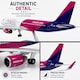 image 2 of Wizz Air Airbus A320 Model Plane 1:80