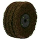 image 1 of Coarse Abrasive Scotch Mop Rust Paint Removal Polishing Buffing 4" x 4 Row