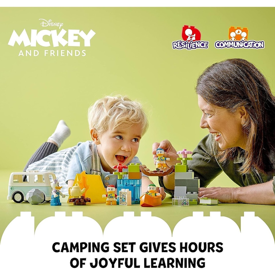 image 1 of LEGO 10997 DUPLO Disney Mickey and Friends Camping Adventure