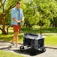 image 2 of PawHut Foldable Pet Stroller w/ Detachable Carrier, Soft Padding - Grey