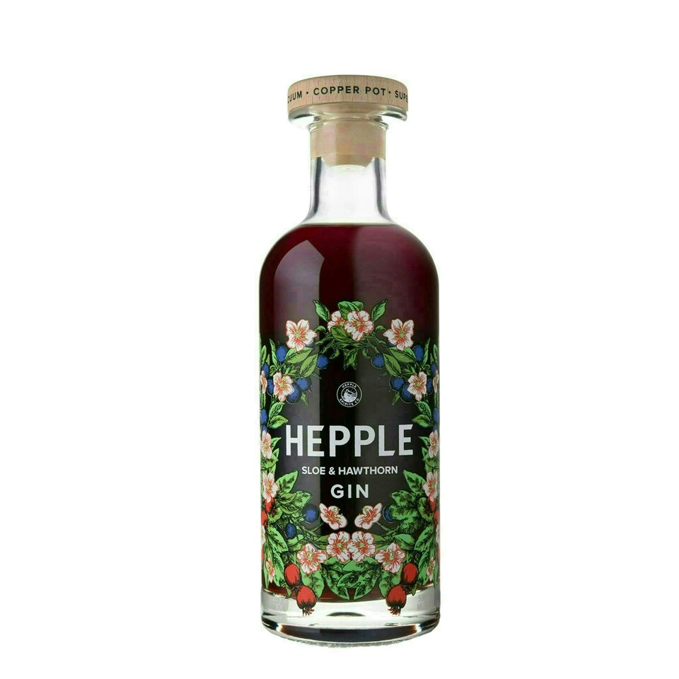 image 1 of Hepple Sloe and Hawthorn Gin