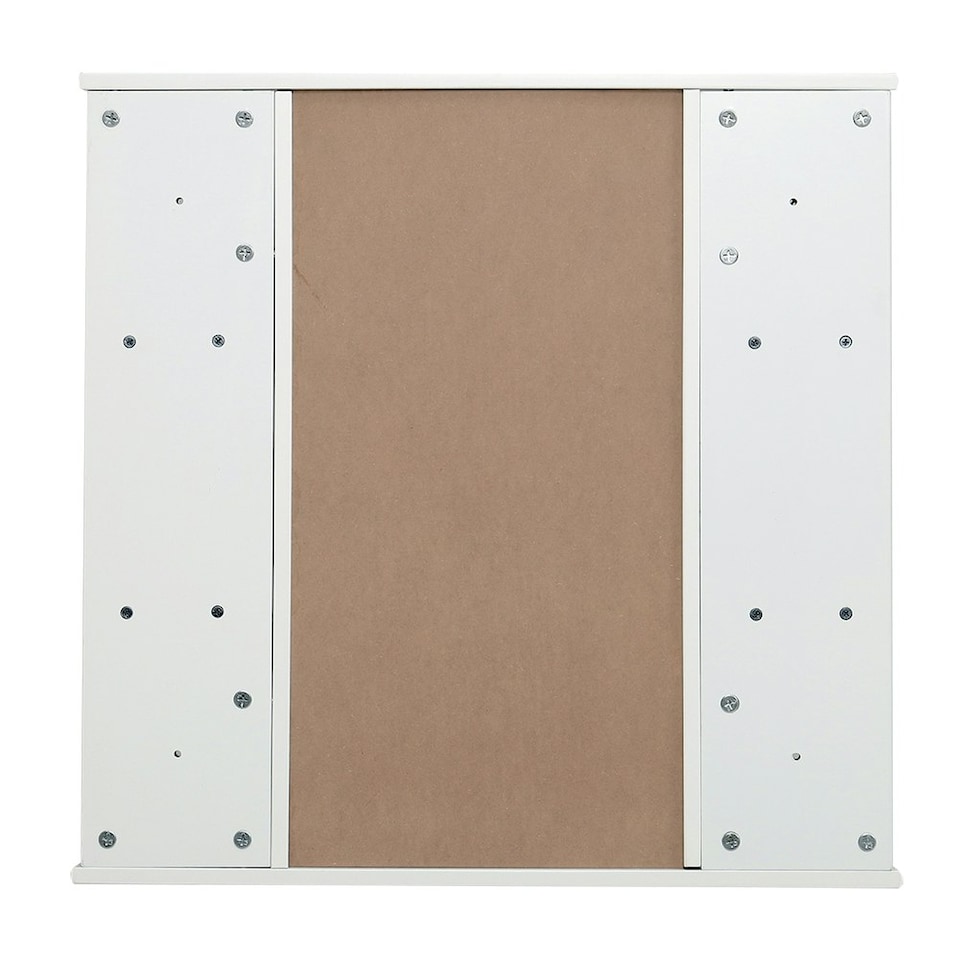image 1 of Living and Home Wall Mount Bathroom Mirror Cabinet - White