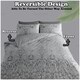 image 9 of VELVETIO Antoinette Printed Duvet Cover Set Reversible Polycotton Beddings N/A | Natural | Single