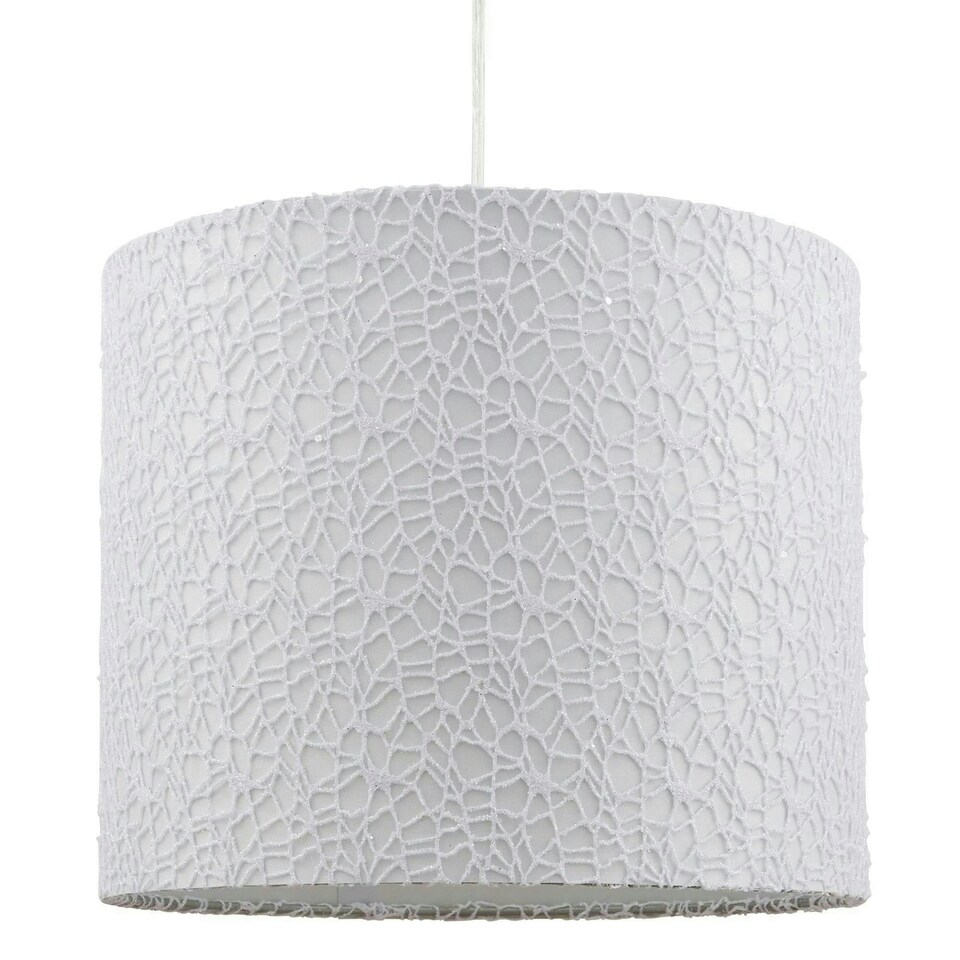 image 1 of Pearl Pendant Light Shade White