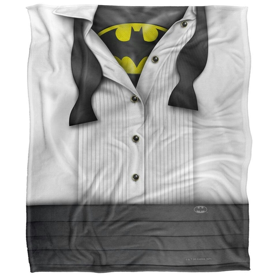 image 1 of Batman Secret Identity Blanket - Multicoloured - One Size Multi